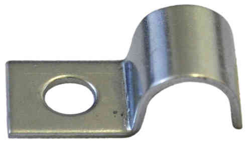 Kabelklemme Durchmesser 6mm, verzinkt mit einseitiger Schraubbefestigung