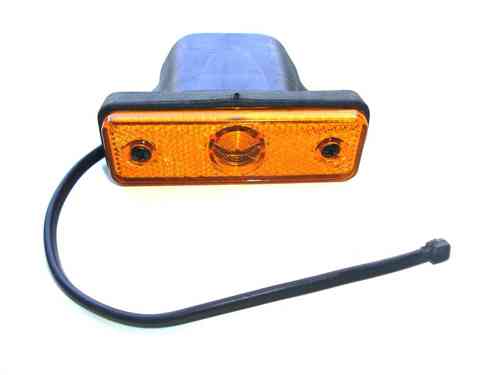 Seitenmarkierungsleuchte LED gelb, Aspöck 12 V